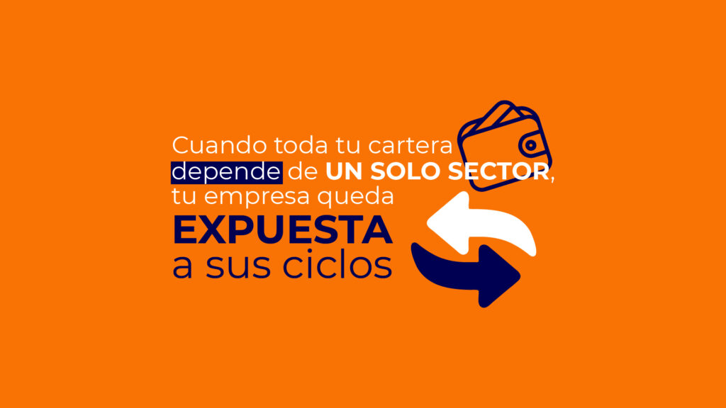 Riesgo de depender de un solo sector industrial y exposición a sus ciclos de producción y decisiones de compra.