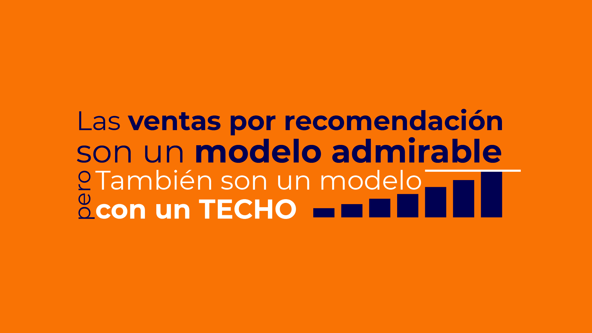 Ventas por recomendación y sus límites de crecimiento para empresas industriales.